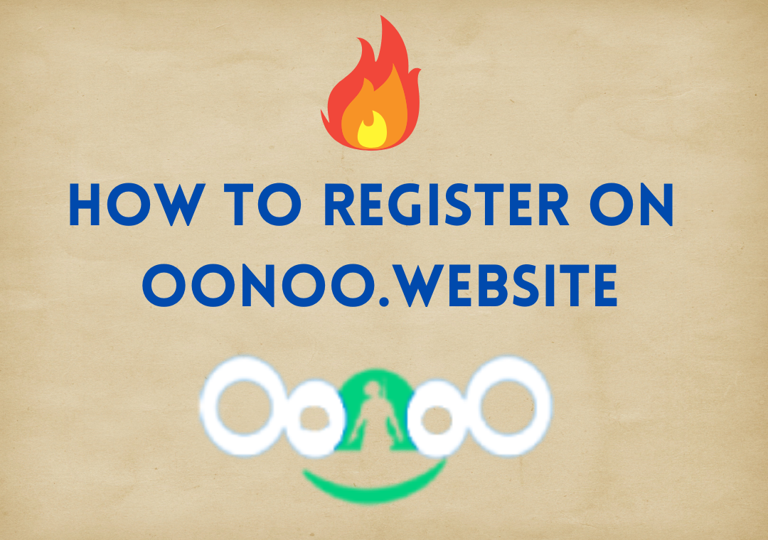 How to Register on Oonoo